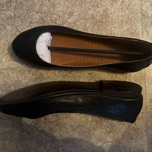 Leather Ballet Flats